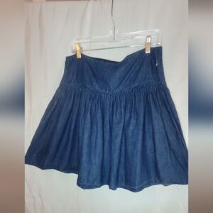 Denim Blue Women's Skirt